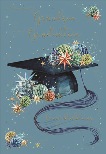 Picture of FOR AN AMAZING GRANDSON ON YOUR GRADUATION CARD